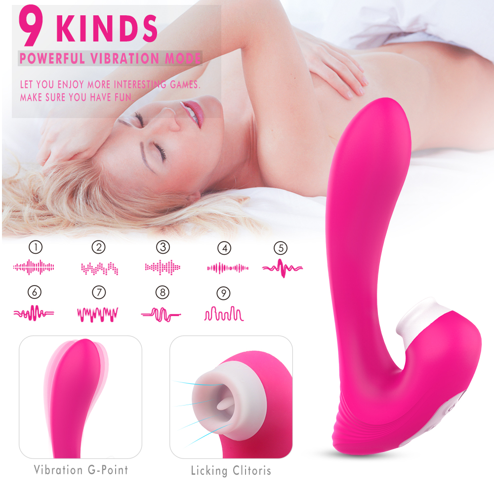 Clitoral Sucking Vibrator Waterproof Nipple Clitoris Sucking Stimulator Massager-04