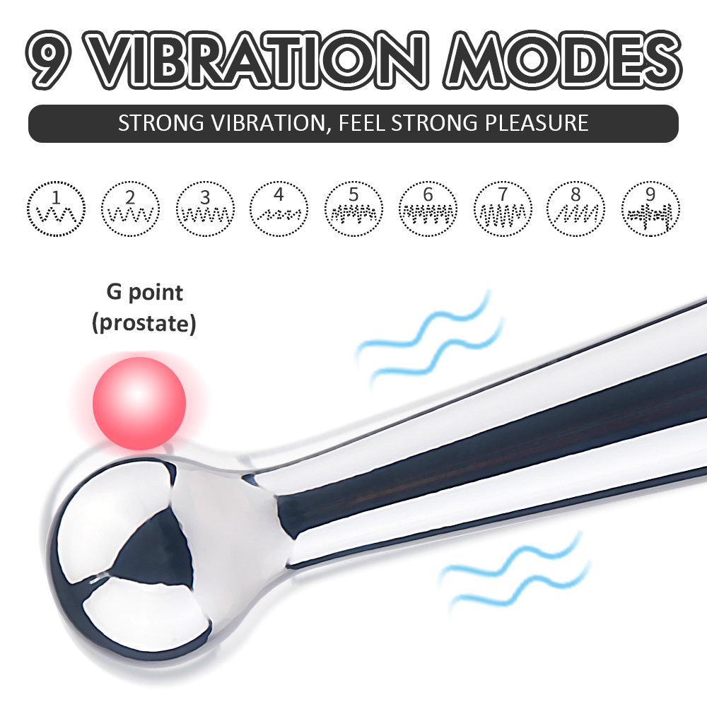 Women Massager 9 Speed Mini  metal Vibrator
