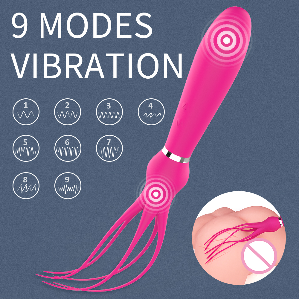 Multifunctional SM【S-303】 sex whip G-spot sex toy vibration massager