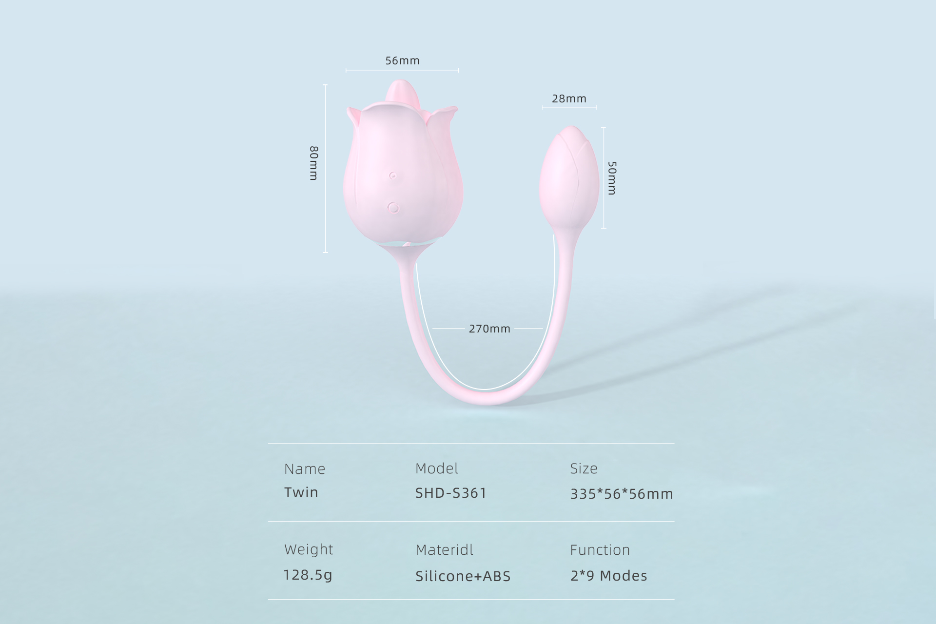Rose vibrator tongue licking  nipple sucker rose sex toy oral licking stimulate masturbate adult toys massager For Women-07