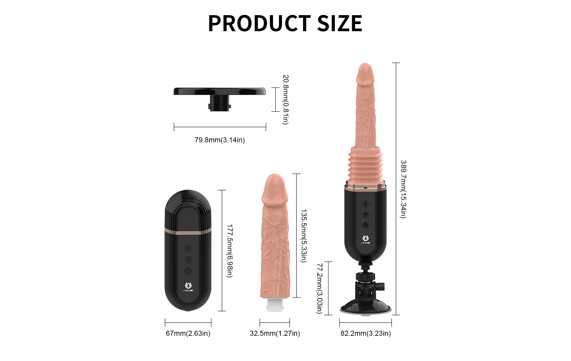 G-spot massage gun female sex toy Thrusting Dildo Automatic Machine-08