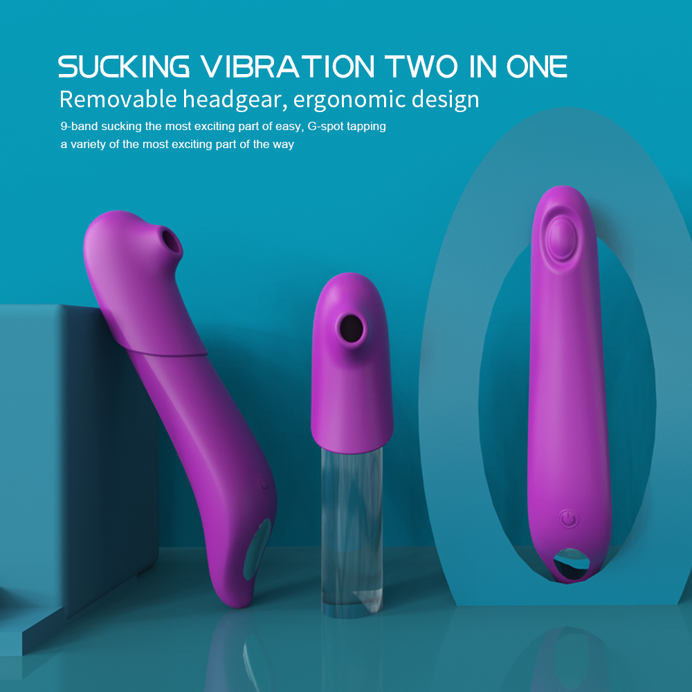 Air-Pulse Clitoris vibrator 【S-039】Oral Sex Simulator Waterproof detachable Sex Toy for Women
