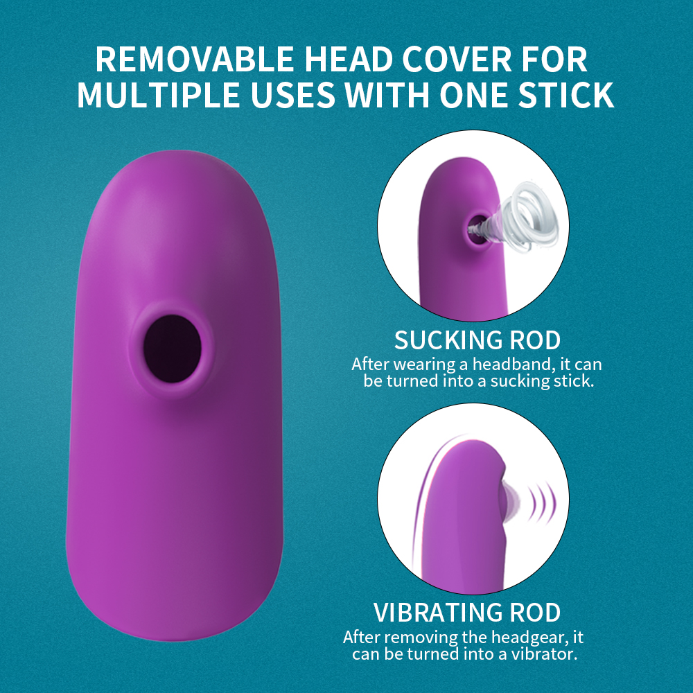 Air-Pulse Clitoris vibrator 【S-039】Oral Sex Simulator Waterproof detachable Sex Toy for Women