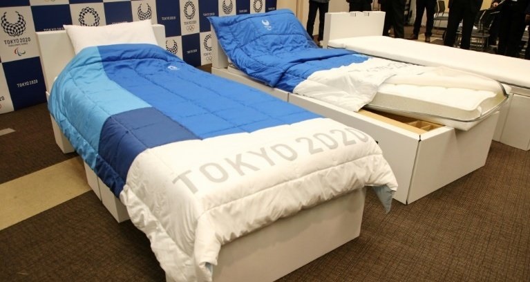 4The bed linen also printed 2020 Tokyo Olympics.jpg