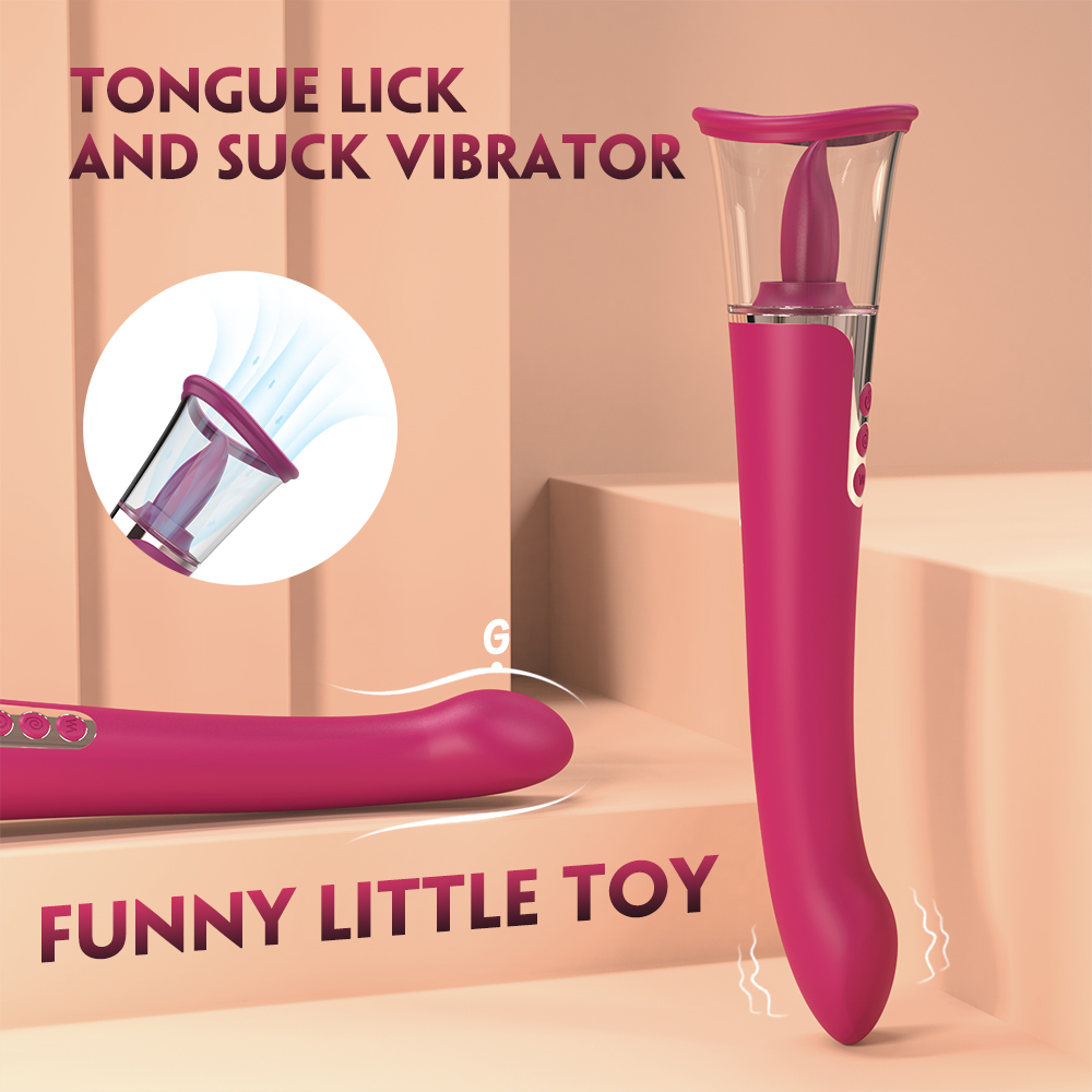 ladies sucking&tongue sex toys【H-004】Adult sex toys manufacturers direct sales 9-frequency vibration adult toys