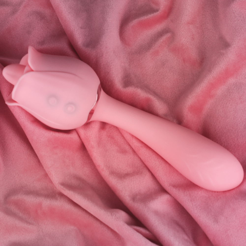 Rose sex toy couple【S-361】 oral licking stimulate masturbate adult toys massager For Women