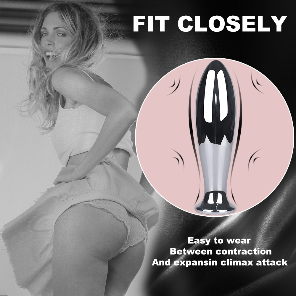 Butt plug sex toy set acrylic Glass anal balls【S-356】prostate vibrator massager Massage Sex Toy For Male