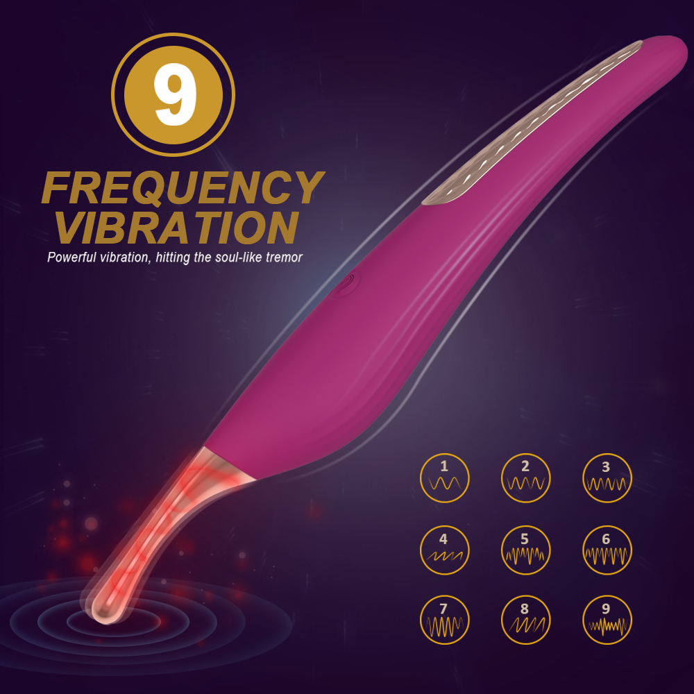 Soft Silicone G-sport sex toy【S-349】Realistic Massager Wand vibrator sex toy