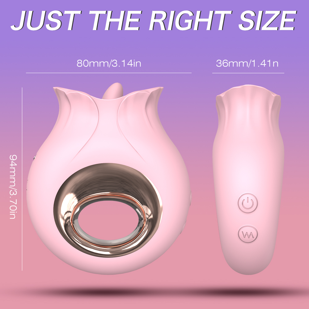 pink rose sex toy design