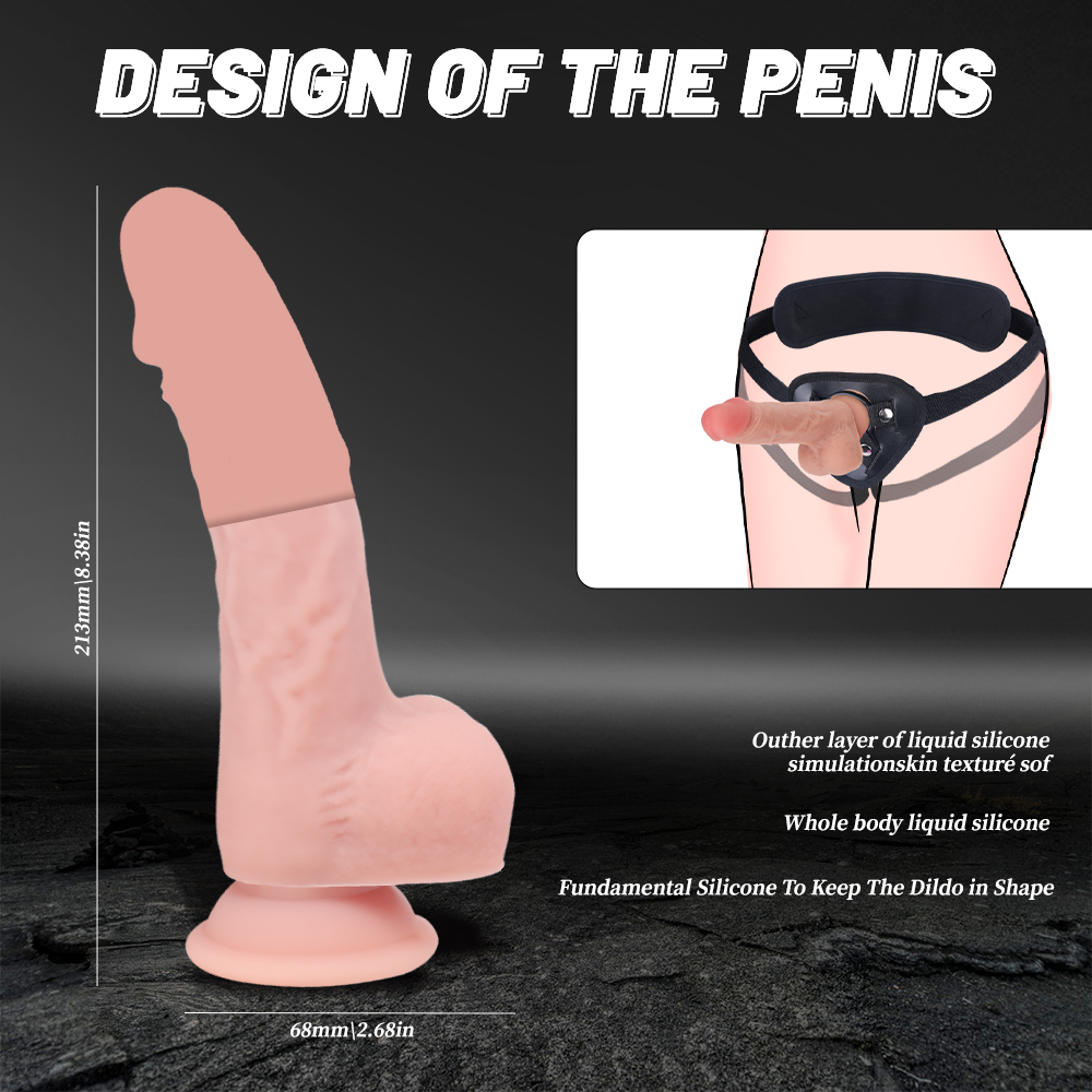 Lesbian Dildos Vibrator【S305-4】 For Women Masturbation