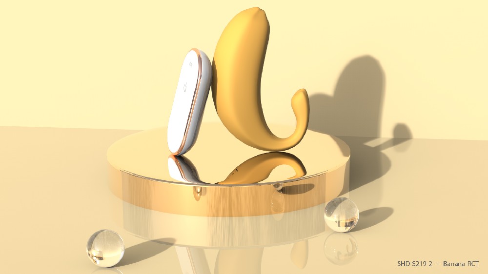 Banana Adult Penty Vibrator【S-219】Sex Toy Women Silicone G Spot Vibrator Penis Ring