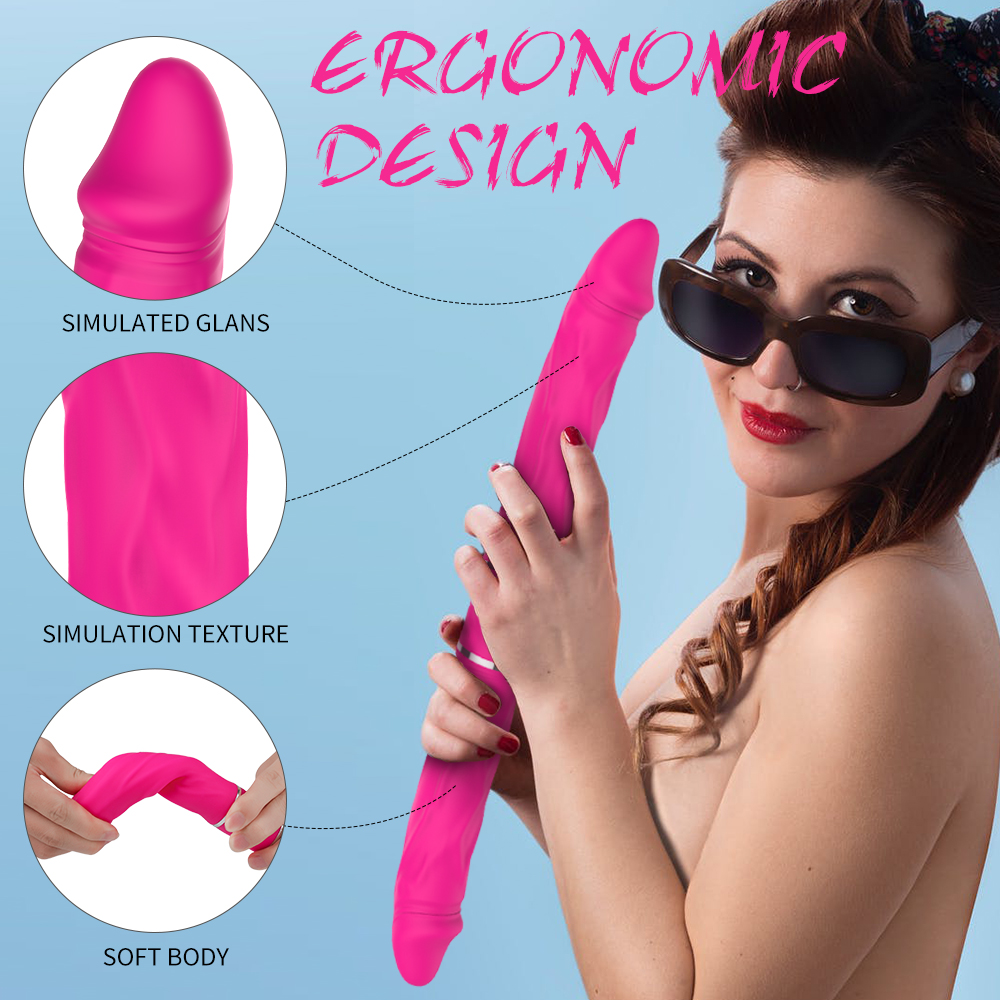 Sex toys online shop 【S156-2】artificial penis wireless remote strap on vibrating dildo women double head penis vibrator dildo