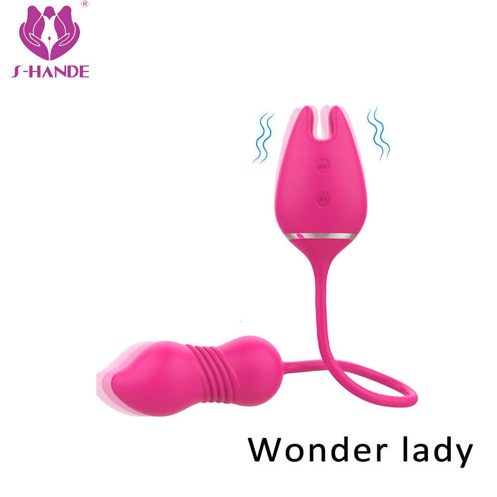 Couple bullet massager【S-408】female rechargeable bullet head sex toys