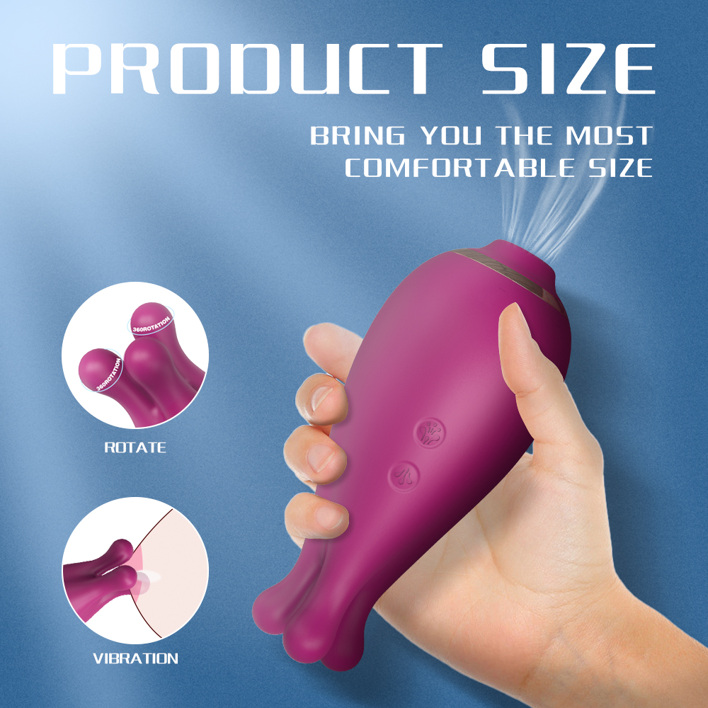 Mini vibrator sex toy massager【S-418】Sucking vibrator sex toy