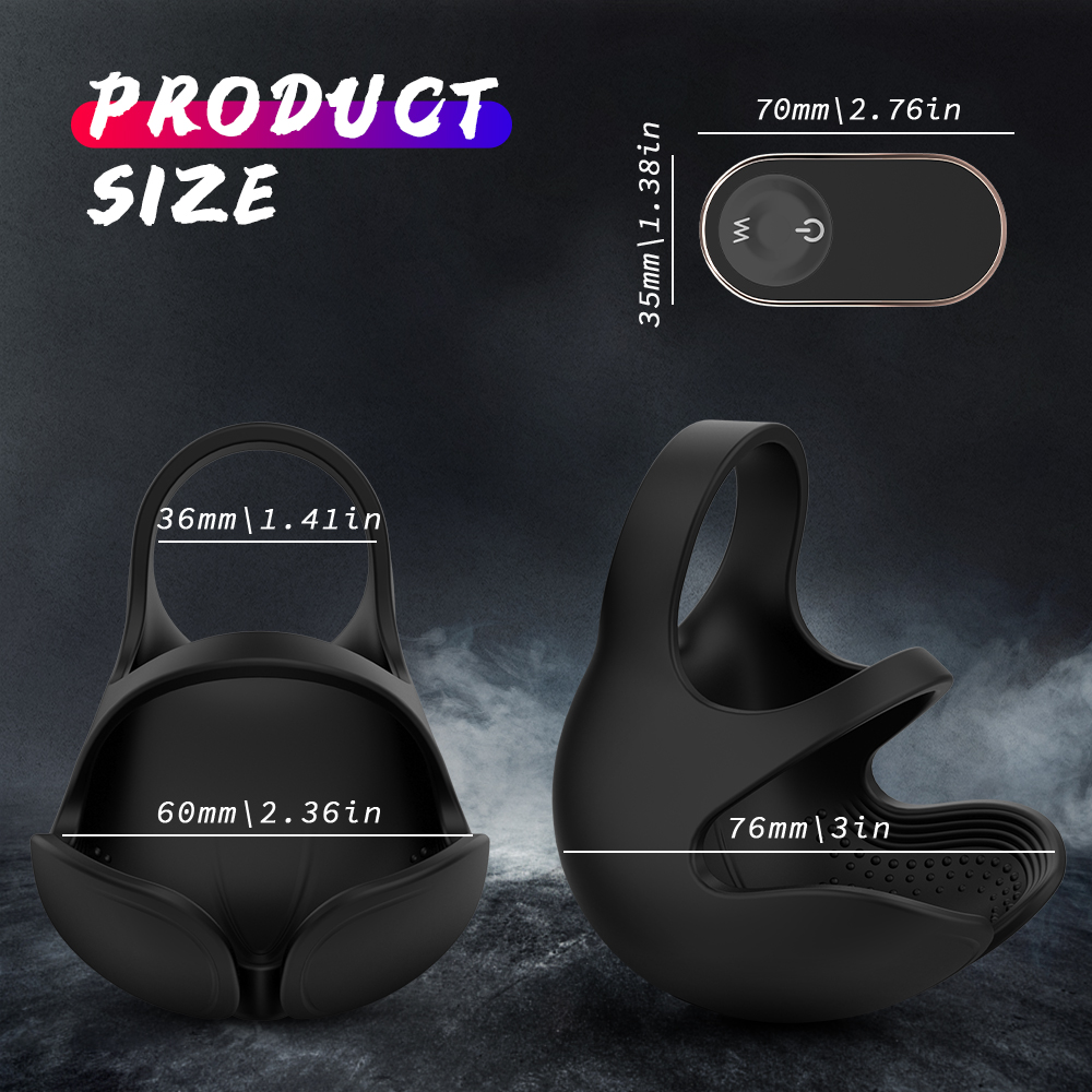 silicone sex toys cock ring Black penis sleeve enhancement sex toy adult vibration sex toy cock ring for men【S417-2】