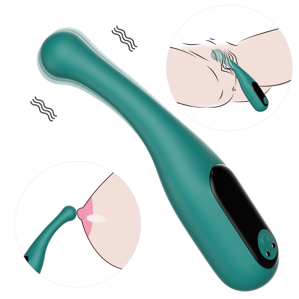 silicone wireless vibration women g spot clitoris sex toys adult nipple vibrating sex toy vibrators for couples【green S401】