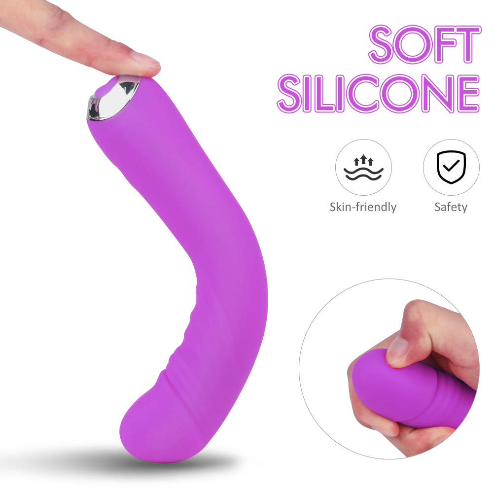 Warm Massager vagina sex toys massager g spot women silicone rubber Toys Sex Adult vibrator sex toys for woman violet【S370】