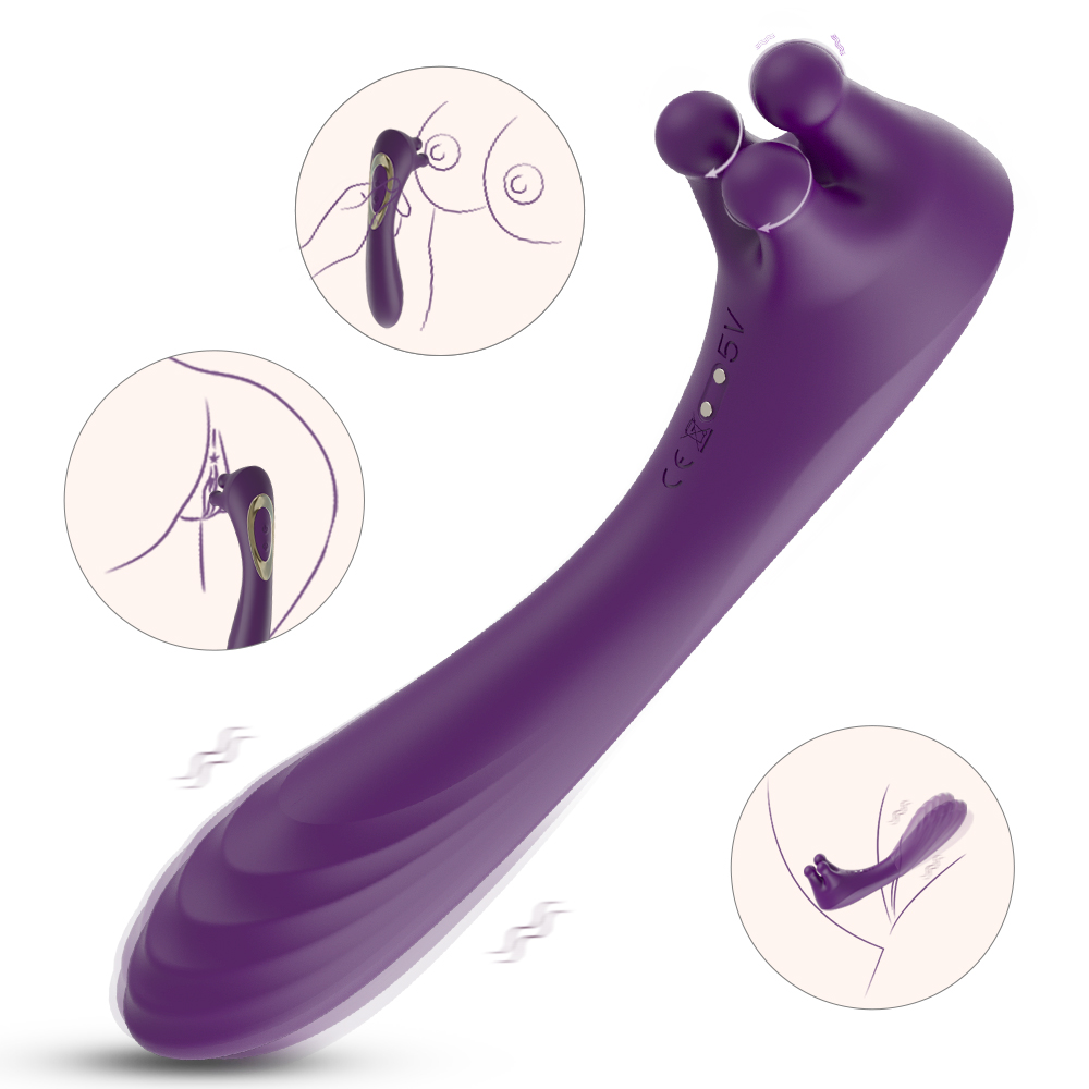 Imitation claws type vagina sex toys massager adult stimulator nipple vibrator sex toys for woman clitoris vibrator purple【S360】