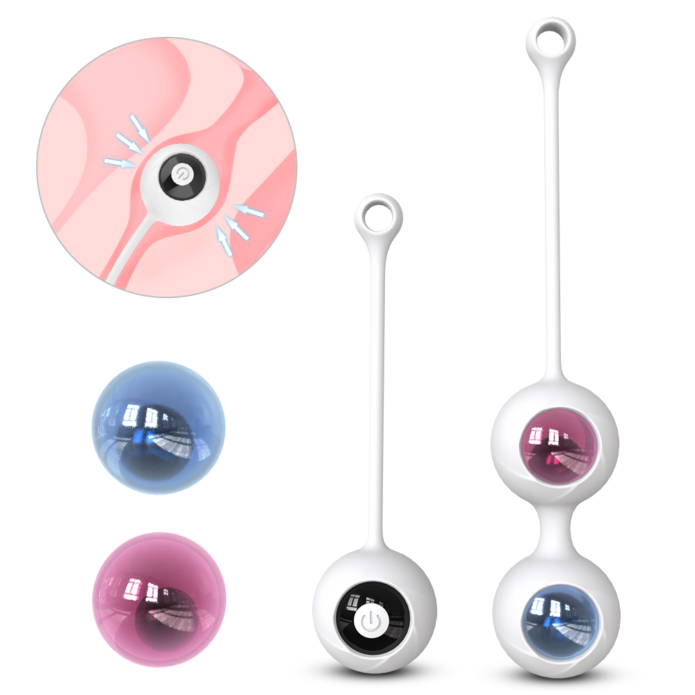 smart vibration kegel balls vagina pelvic floor muscle kegel ball exercise weights for women【S354】