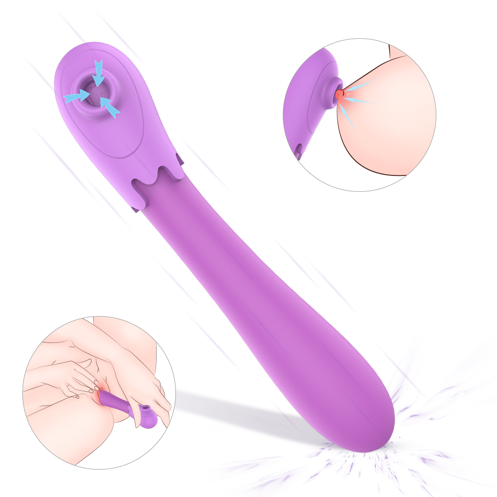 Silicone breasts,clitoral sucker vibrating and g-spot stimulation women breasts,clitoral sex toys sucking vibrator【S343】