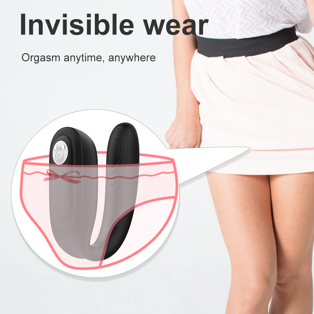 women couple vibrator clitoris stimulate vibrating underwear panties【S323】