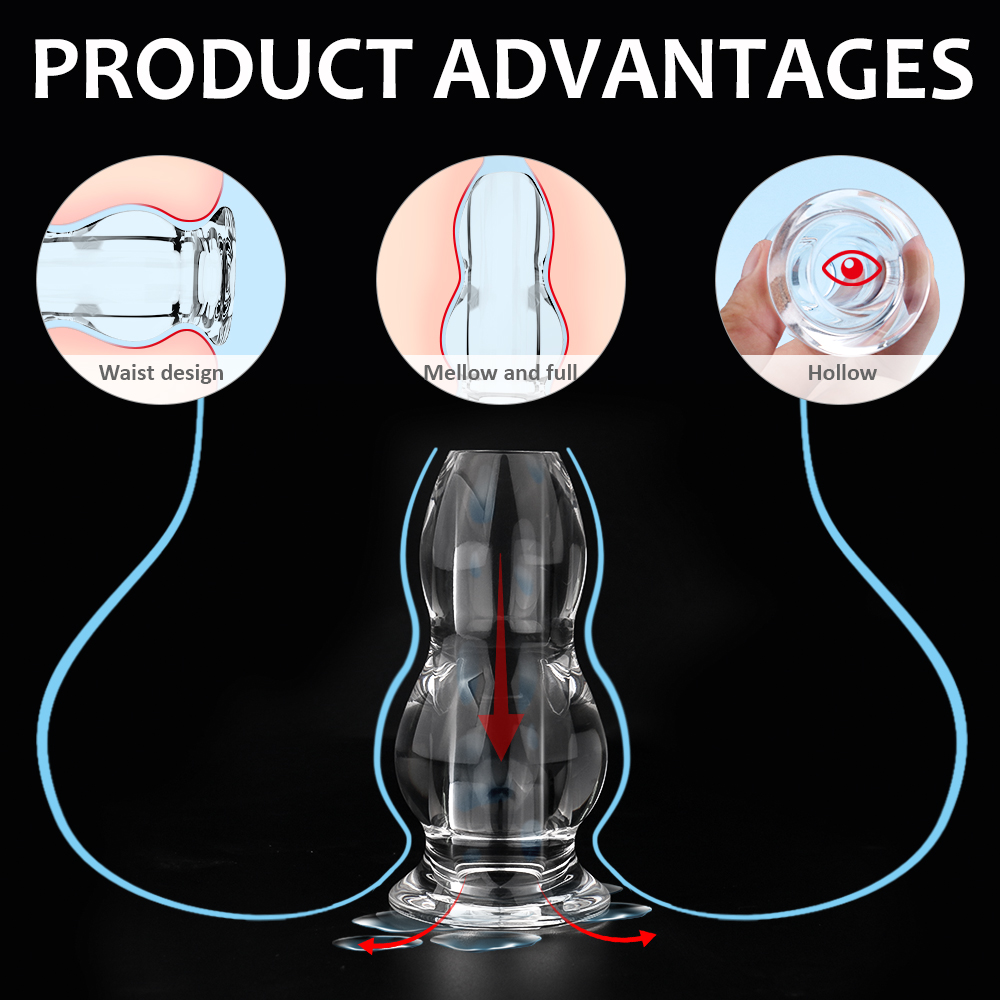 New Small to big size Acrylic anal beads butt anal plug sex toys for women and men,Acrylic anal plug【S264】