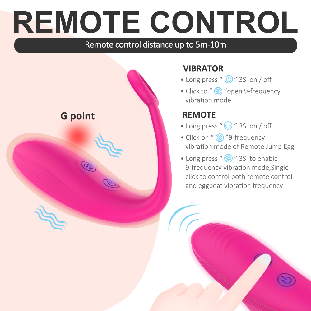 silicone telecontro wireless vibration women g spot clitoris sex toys adult nipple vibrating sex toy vibrators for couples【S244-2】