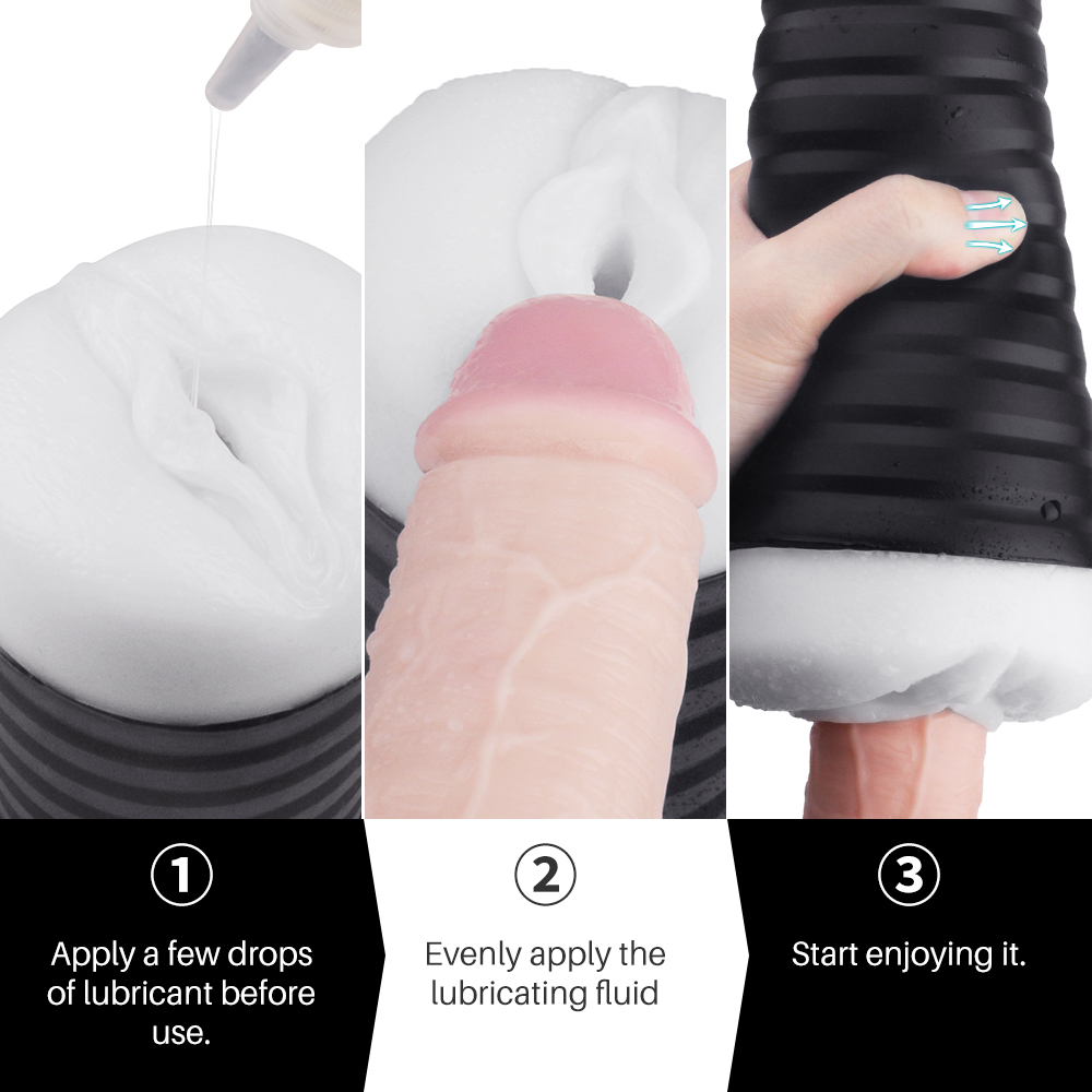 Wholesale hand free male vagina deep throat sex toys for men masturbating vibrating masturbator【S216】