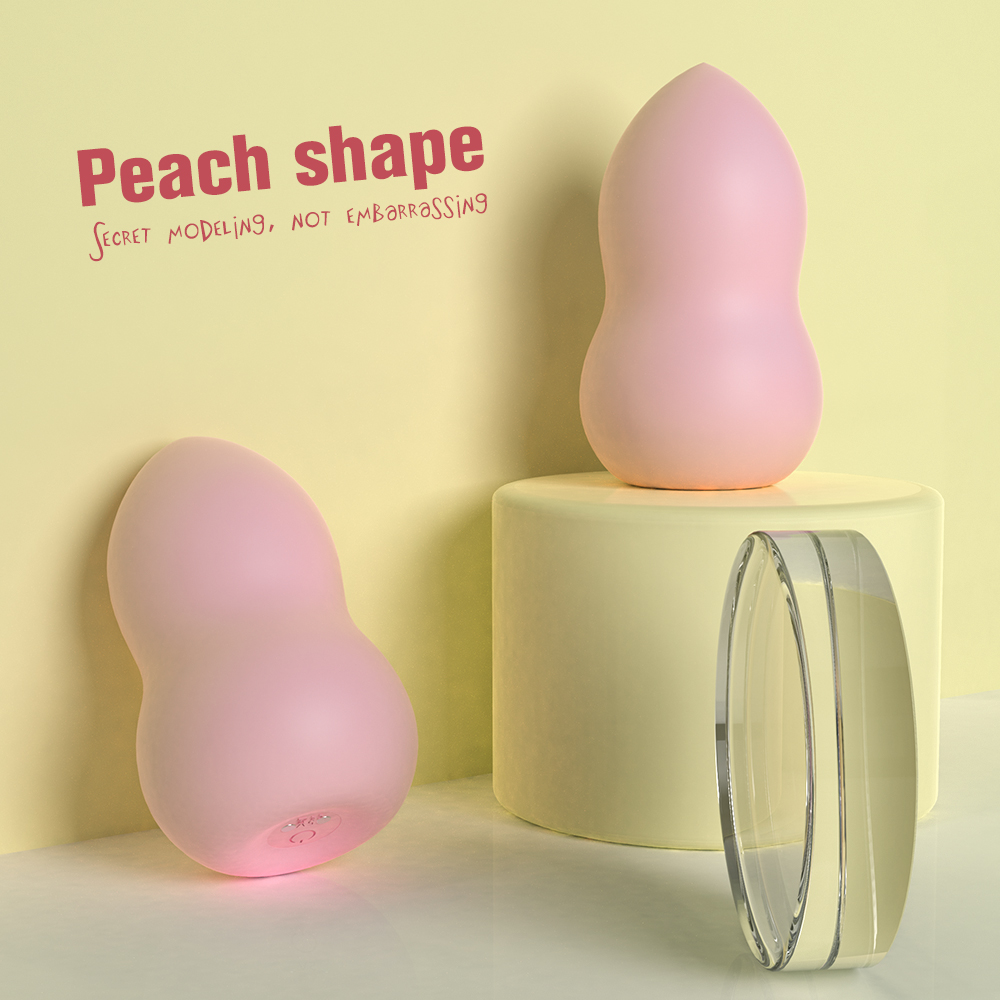 Silicone mini powder puff sex toys for women vagina vibrator Vagina Ball vibrator clitoral massager【S215】