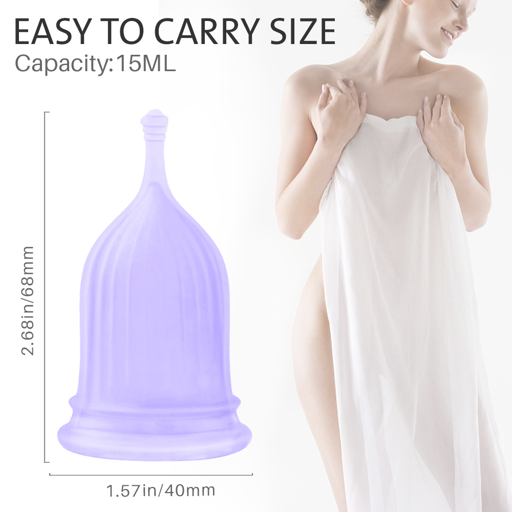 100% Medical Silicone Copa Small yards Women's Menstrual Cups Women's Menstrual Cups Reusable Women's Menstrual Cups【S210】