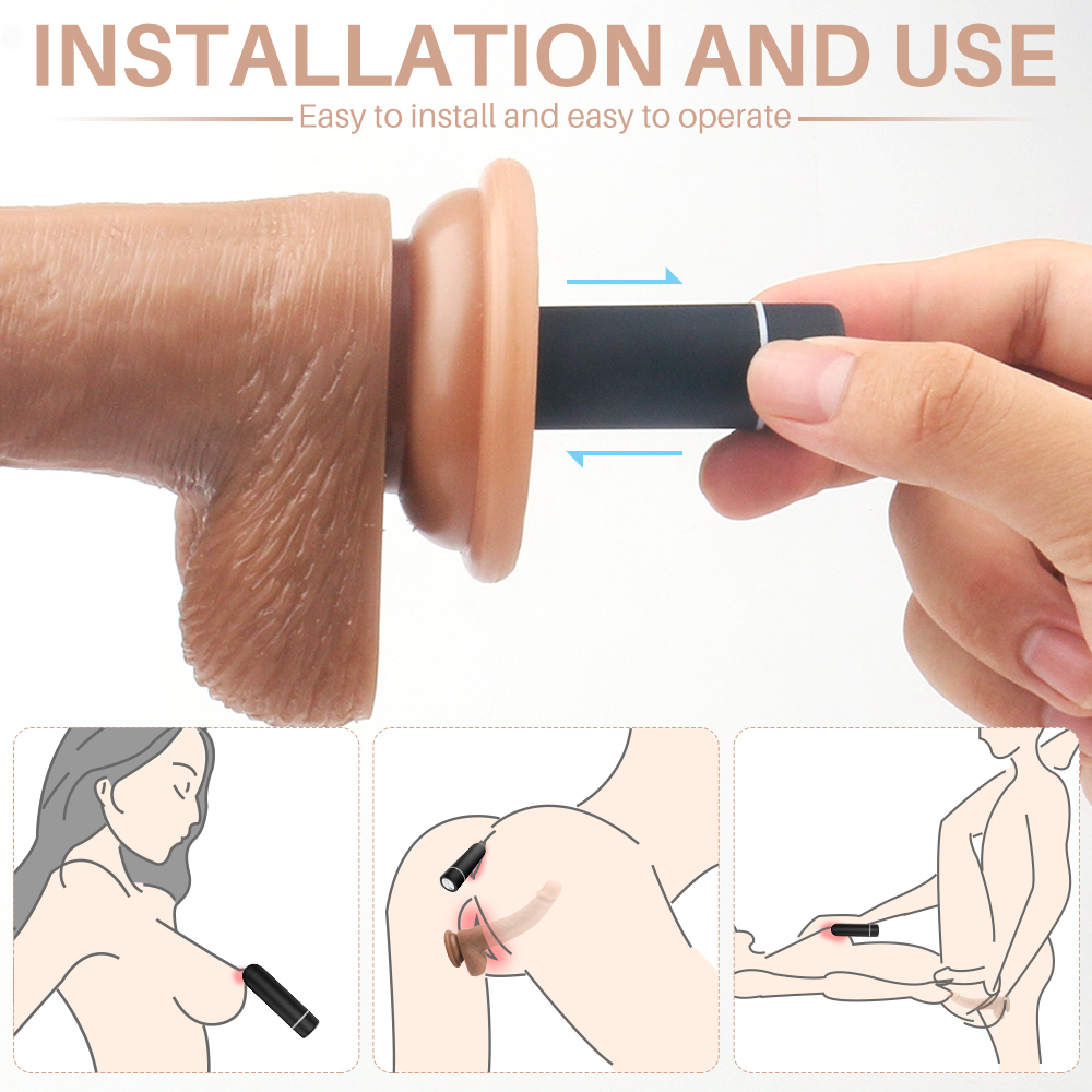 Realistic dildo factory pump for penis with belt sex toys dildo vibrating dildos vibrator for women【S206-2】