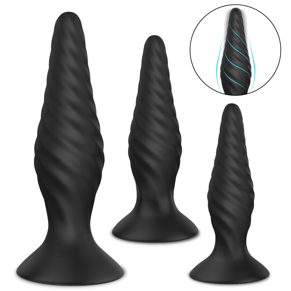 3 Pcs/set Silicone Sex Toys Anal Butt Plug Underwear For Male Couple Anal sexual【S169】