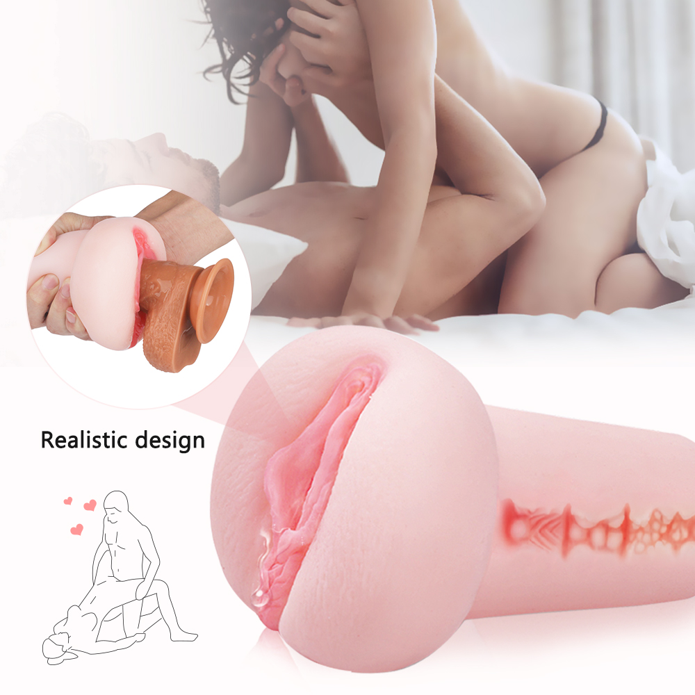 Wholesale hand free male vagina deep throat sex toys for men masturbating masturbator【S168】