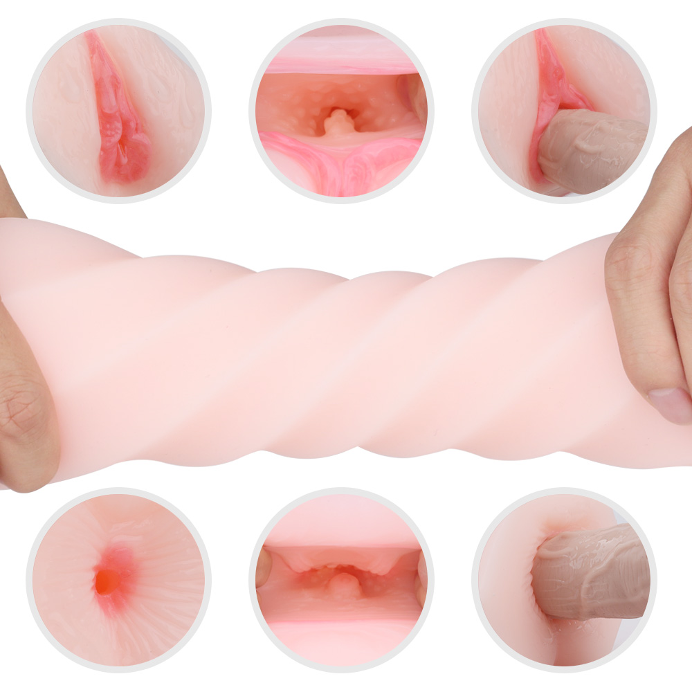 Soft silicone Vagina sex toys for men masturbating pussy cup massager masturbator Cup【S164】