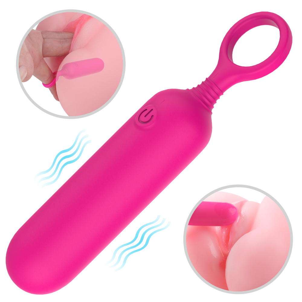 Silicone USB rechargeable g spot anal pussy women adult sex toys vibrating bullet small mini bullet vibrator【S162】