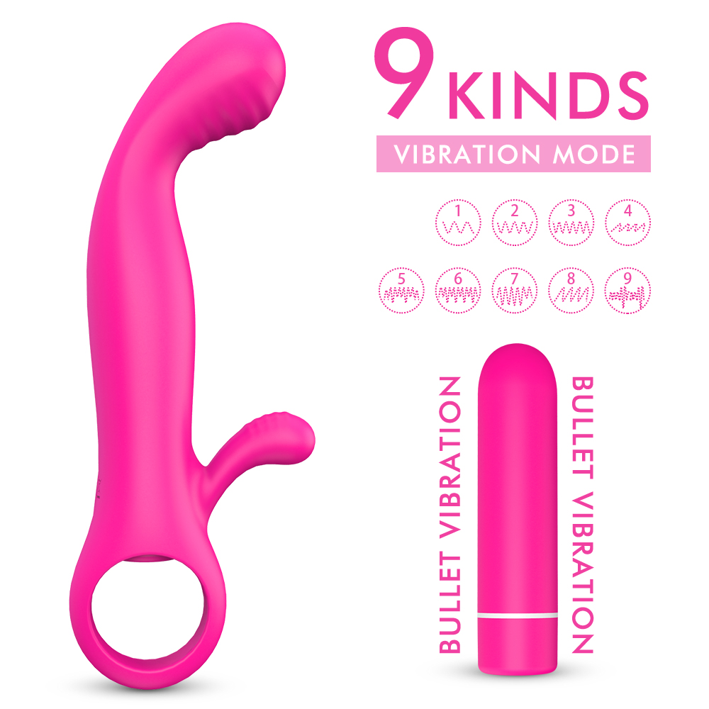 USB Electric Charging Silicone Vibrators Wand Adult Sex Toys G Spot Vibrator For Women【S157】