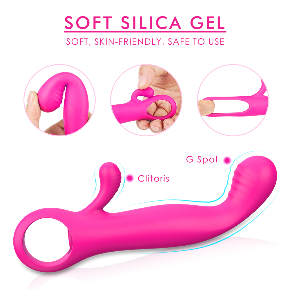 USB Electric Charging Silicone Vibrators Wand Adult Sex Toys G Spot Vibrator For Women【S157】