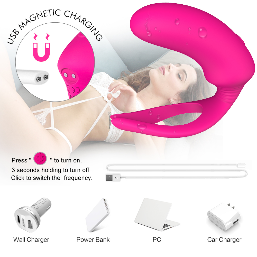 Remote wireless cock rings vibrating couple bullets g spot clit pussy anal massage vibrator cock rings for men【S144】