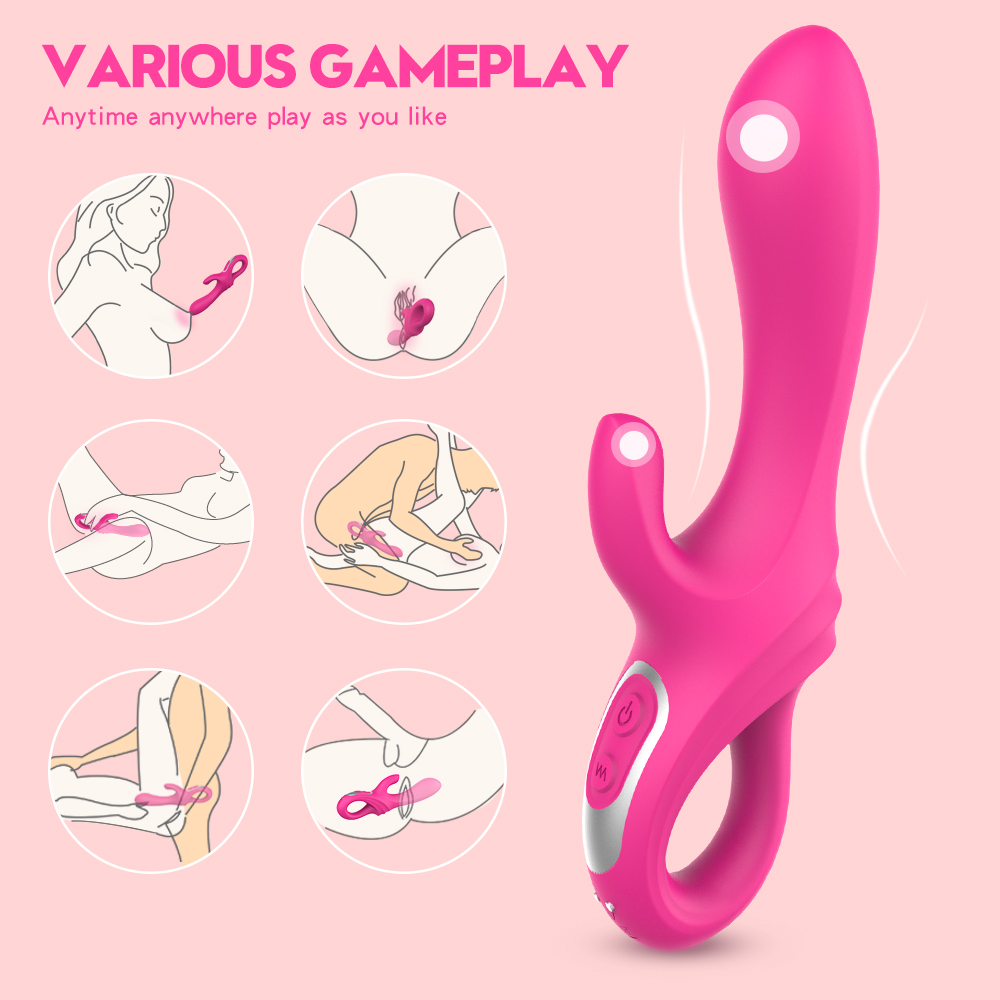 USB electric wireless clitoris gspot female masturbator thrusting vibrator usb sex toy adults for women sex【S139】