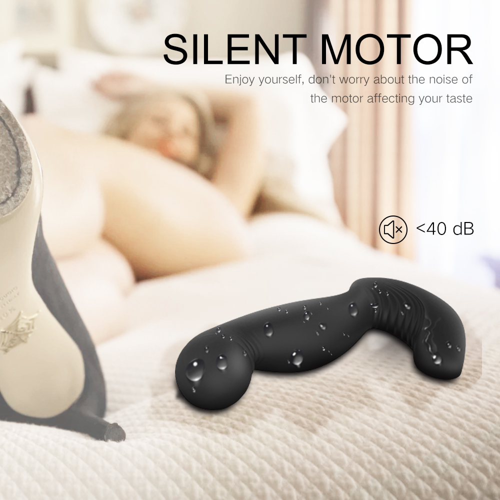 Amazon silicone electrico prostata massage vibrator wireless sex anal dildo toys for men vibrating prostata anal plug【S129】
