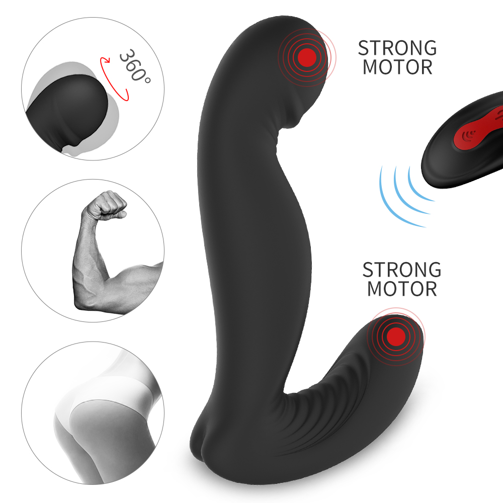 Amazon silicone electrico prostata massage telecontrol vibrator wireless sex anal dildo toys for men vibrating prostata anal plug【S129-2】