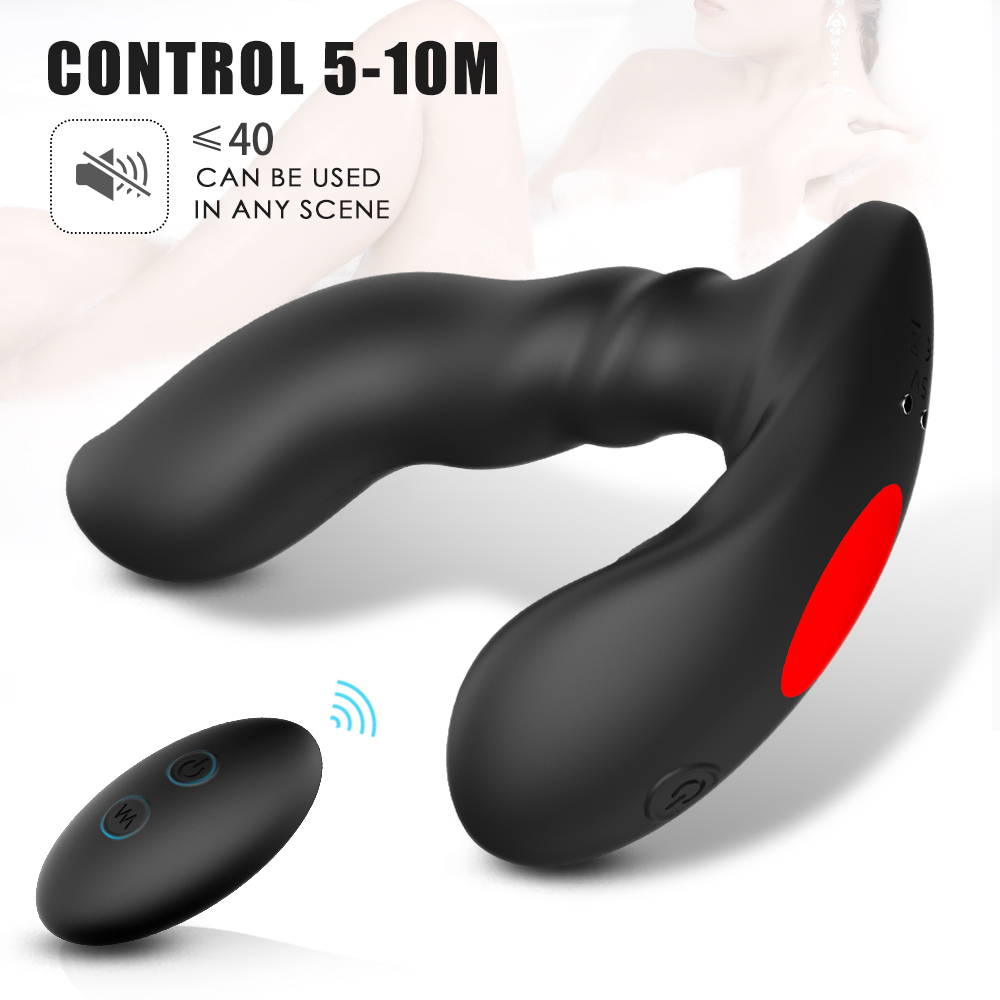 Soft Silicone Telecontrol Anal Butt Plug 【S-115-2】Prostate Massager Adult Gay Products Anal Plug Mini Erotic Bullet Vibrator Sex Toys for Women Men