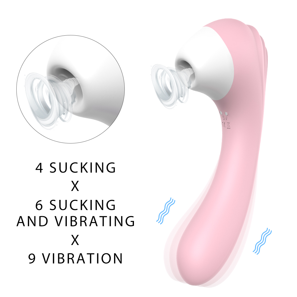 Adult Sex Toy Female G Spot Nipple Pussy Vagina Sucker Vibrator Sucking Vibrator for Women 24 Hours Online Service 360g【S098】