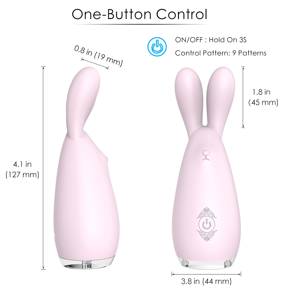 Drop shipping rabbit sex toy clitoris stimulate usb charger rabbit vibrator【S081】