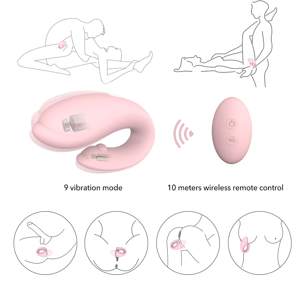 Vibrating  Remote Vibrator Sex Toys Vibrator S-hande Electric Silicone Wireless for Women Vagina Clit Couples Adult【S071-2】