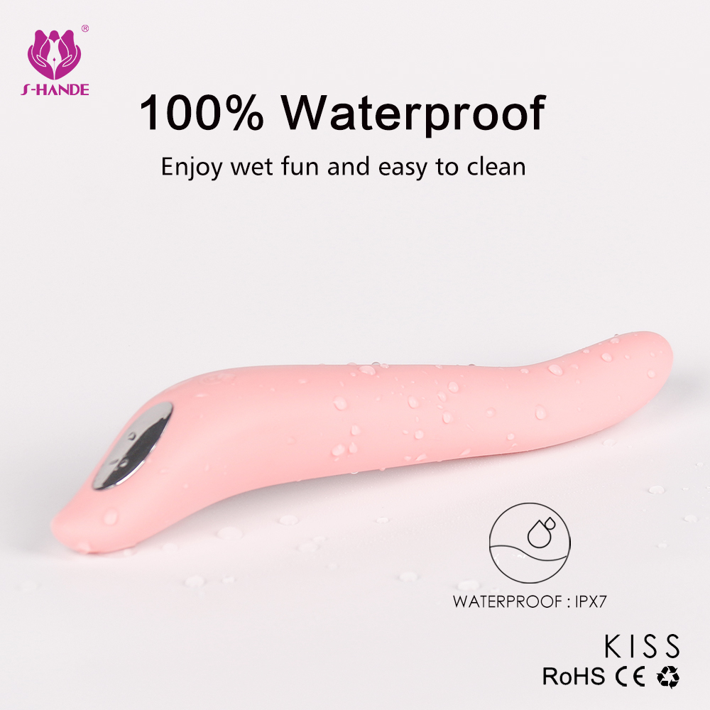 Adult soft silicone rotation vibrator sex toy women g sport vibrators in sex products women【S052】