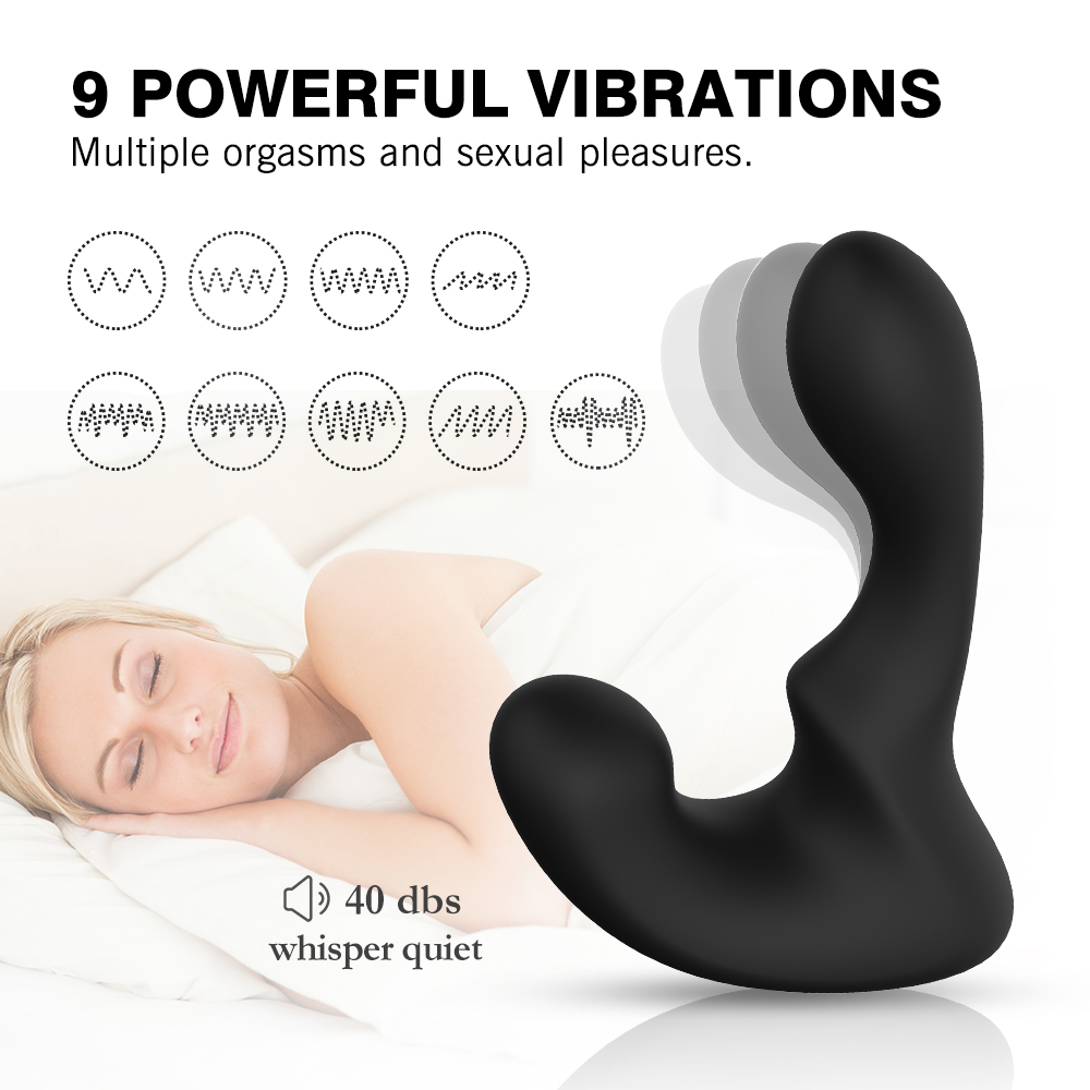 Wireless anal vibrator plug prostate massage stimulator anal sex machine masturbation vibrator for men【S041】