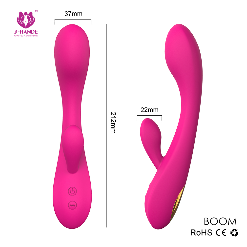 Silicone Sex Products Clitoris Nipple Stimulator Women Adult Couple Sex Toys Vibrating Massage Mini Rabbit Vibrato【S032】