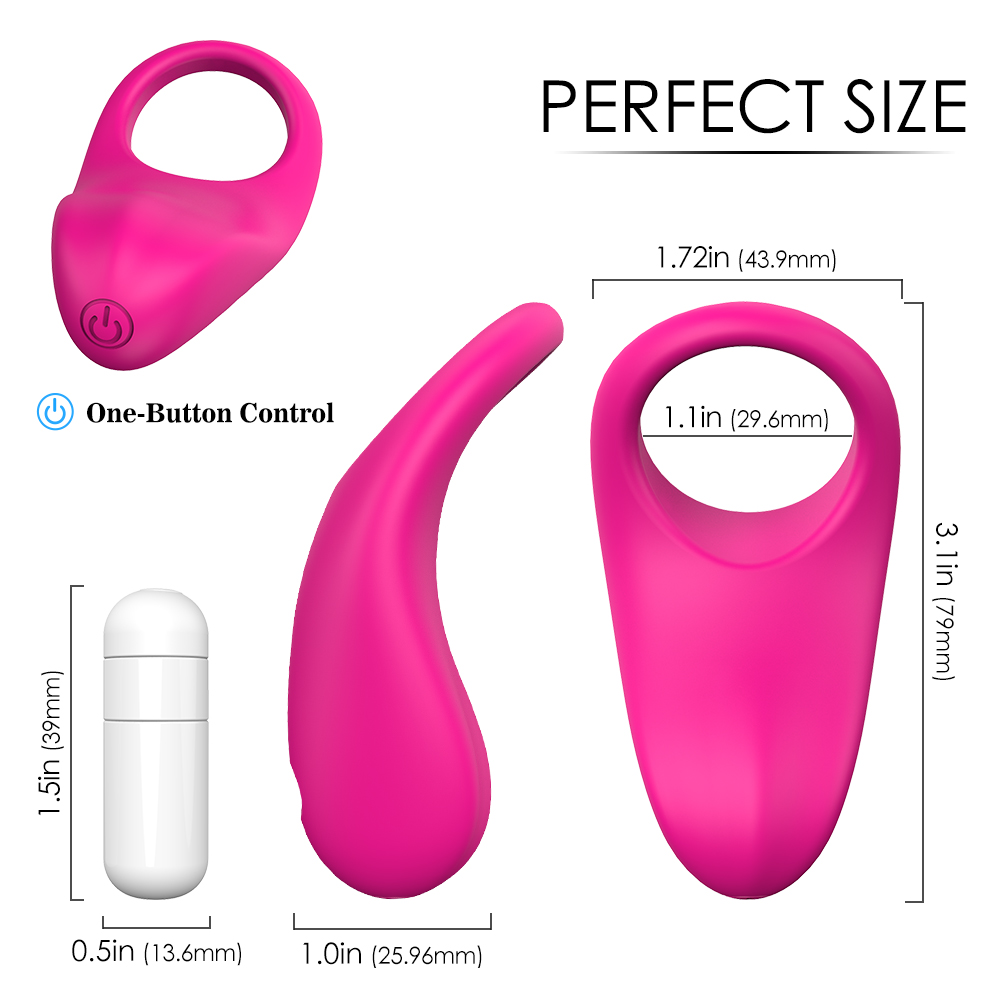 Adult vibrating cock rings sex toys men penis clitoris stimulator vibrator cock sleeve【S008】