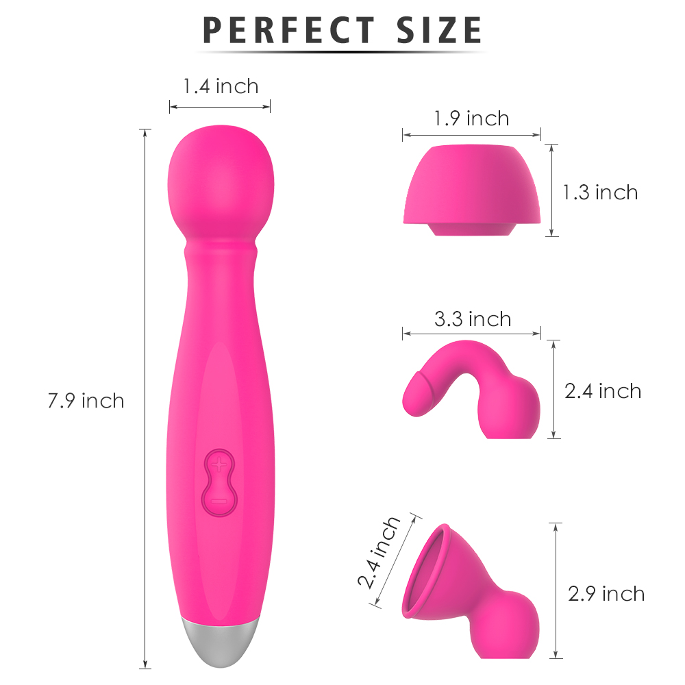 silicone pussy magic av wand massager vibrator female vagina massager vibrator sex toys for woman【S001TZ】